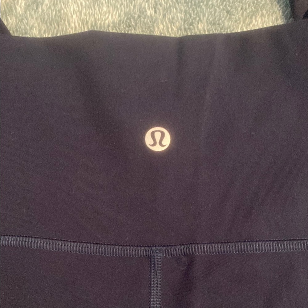 Lululemon Black Athletic Top